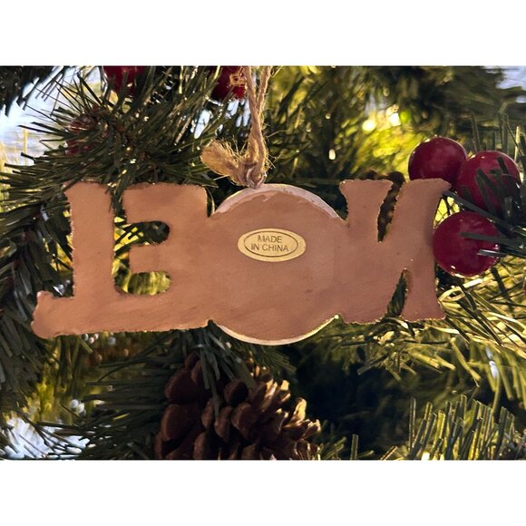 Vintage Seashore Christmas Ornaments Joy & Noel Set Of 7 - Picture 3 of 10